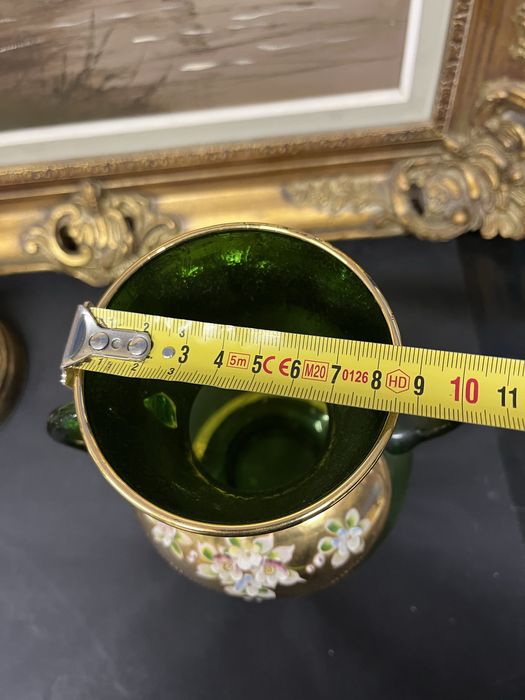 Стара,колекционерска ваза Бохемия,Чехия