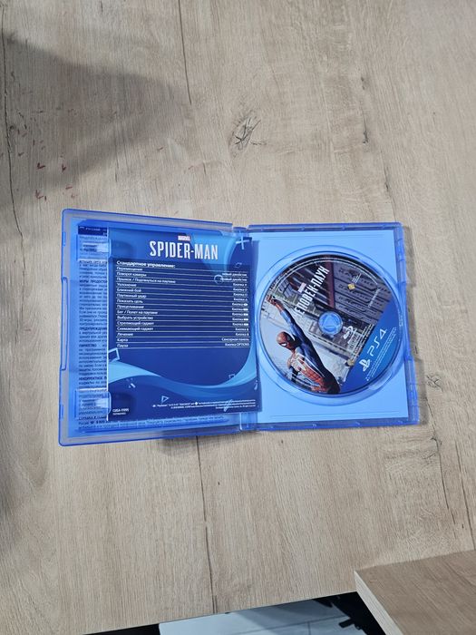 Диска человек паук playstation 4