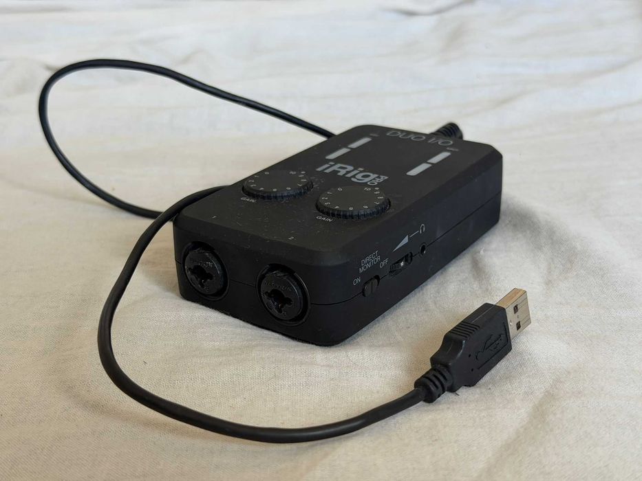 IK Multimedia iRig Pro DUO I/O interfata audio microfon si instrument catre device video