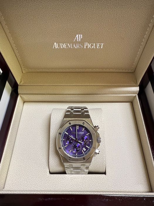 Ceas de mana barbati AP purple dial 43mm