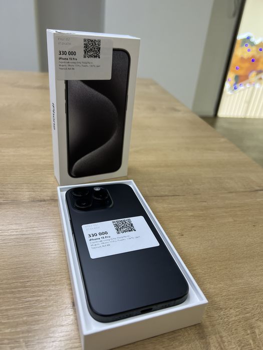 Apple, iPhone 15 Pro 128gb/ kaspi расрочка 0 0 12