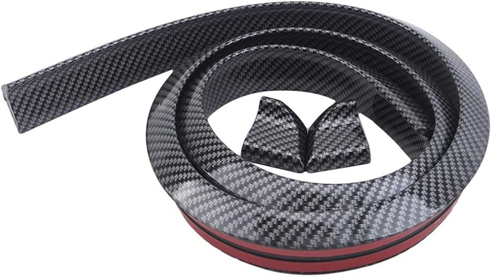 Универсален карбонов лип спойлер за багажник 1.5 метра/4.5см