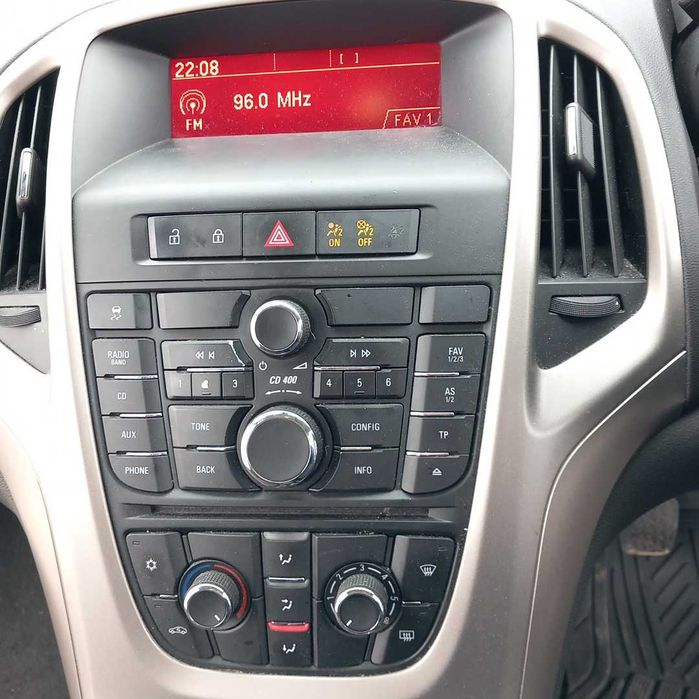 Опел Астра J 1,3 дизел 5-врати сива/Opel Astra J A13DTE 2010г на части