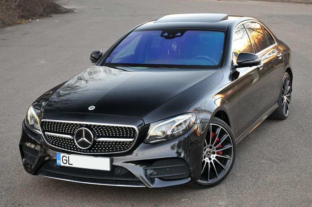 Mercedes-Benz E Mercedes Benz E-Klasse 350d PACHET AMG Burmester, perne aer