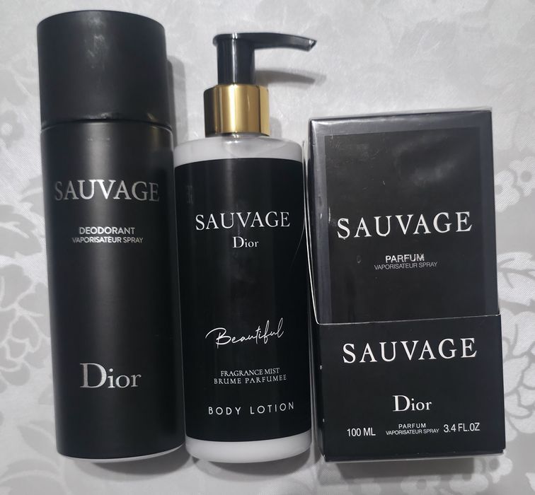 DIOR SAUVAGE-Мъжки Комплект.