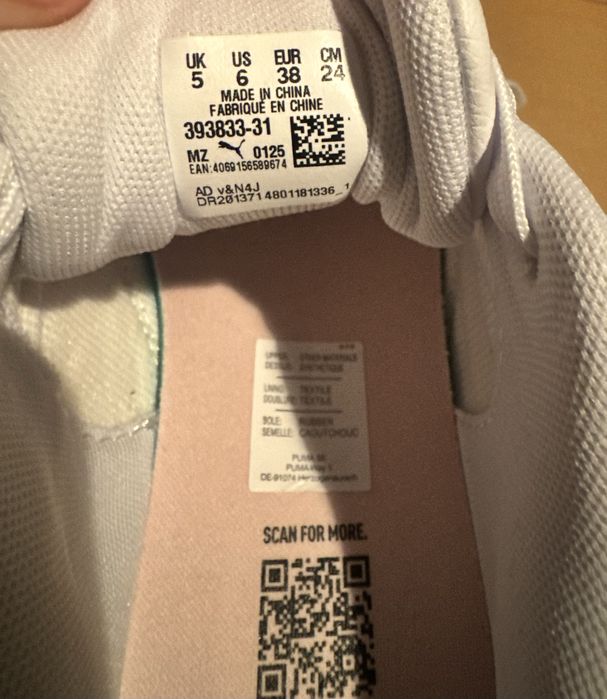 Adidadi Puma dama originali marimea 38