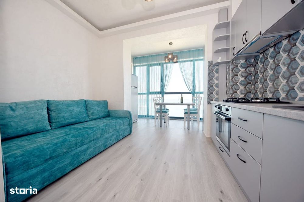 Faleza Nord -apartament deosebit frontal la mare terasa