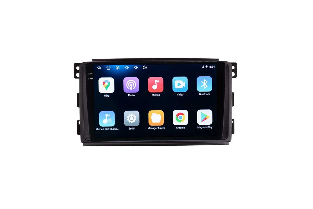 Navigatie Android Smart ForTwo Android 14 , Carplay Wireless , Android Auto + Camera Marsarier