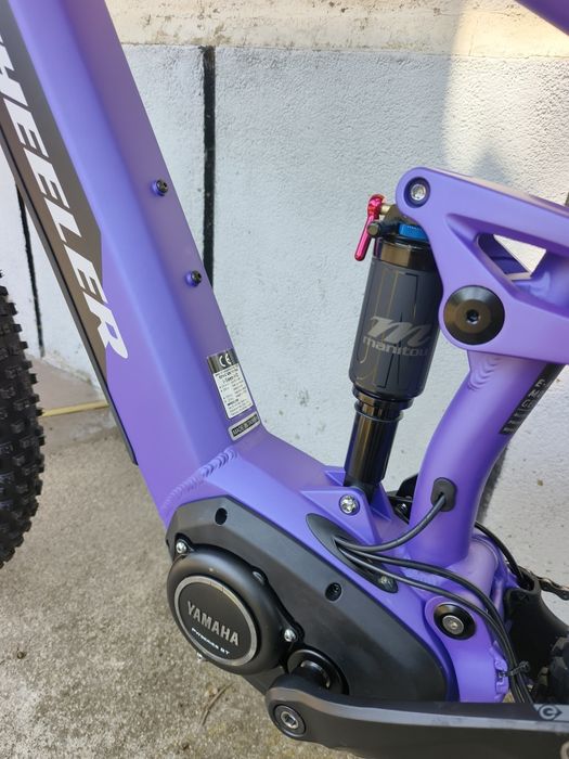 НОВ Планински ел. велосипед/E-Bike Wheeler i-SEEN HD Lila/Grey-Size L