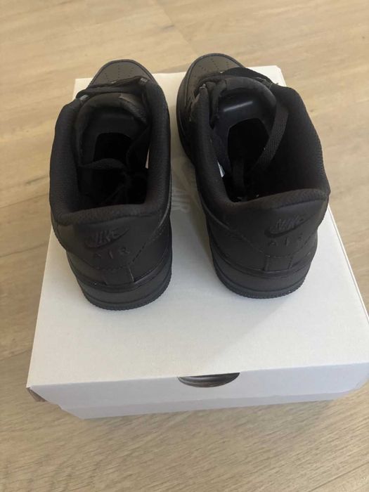 Nike Air Force 1 Triple Black 07 (36-47 номер)