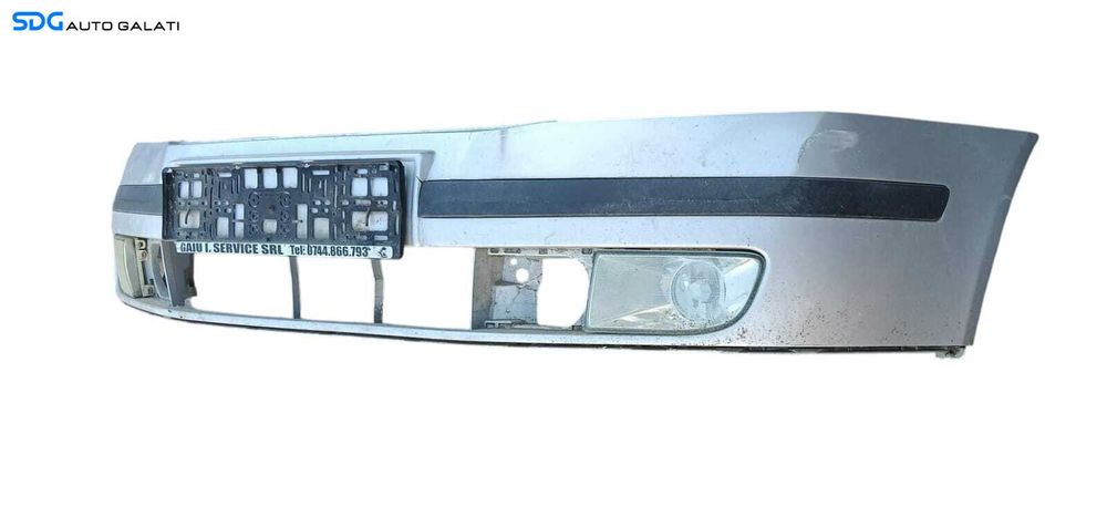Bara Spoiler Fata cu Proiectoare Skoda Octavia 2 Non Facelift NFL 2004 - 2007 Culoare Gri Argintiu [M8870]