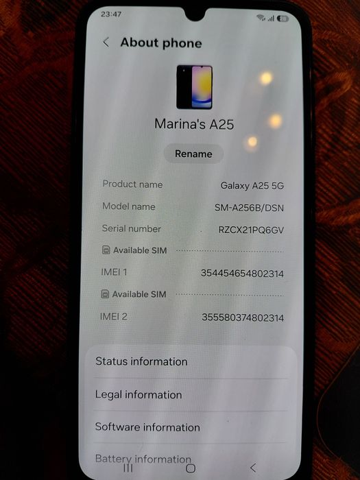 Samsung Galaxy A25 5G 128 GB с чисто нови слушалки ttec