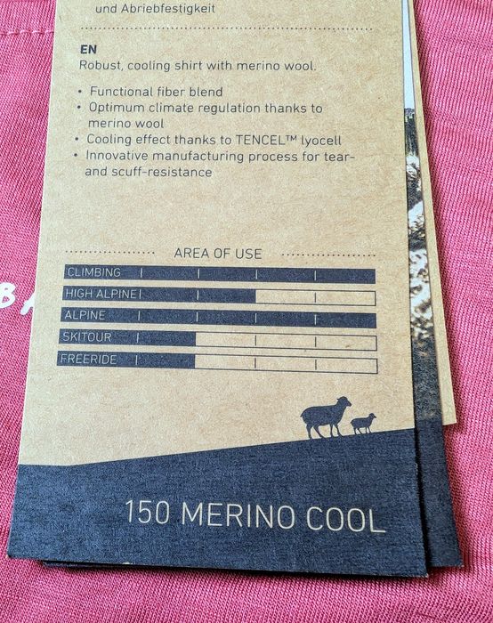 Ortovox  нови мерино тениски, размер  S