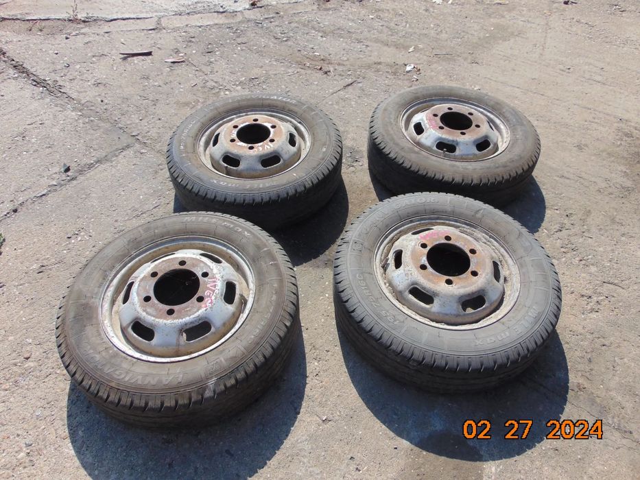 Jante Iveco Daily r16 set jante iveco r16 cu anvelope