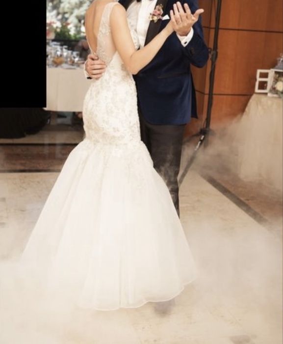 rochie mireasa sirena ivoire