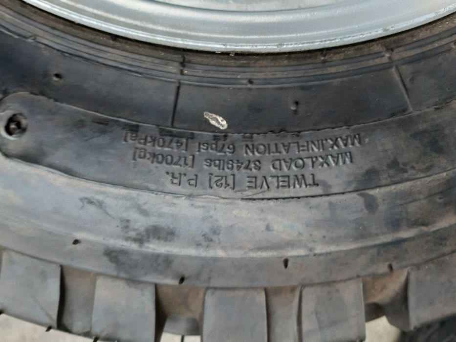 Anvelope remorca cu janta 10.0/75-15.3 presa mig vidanja livram