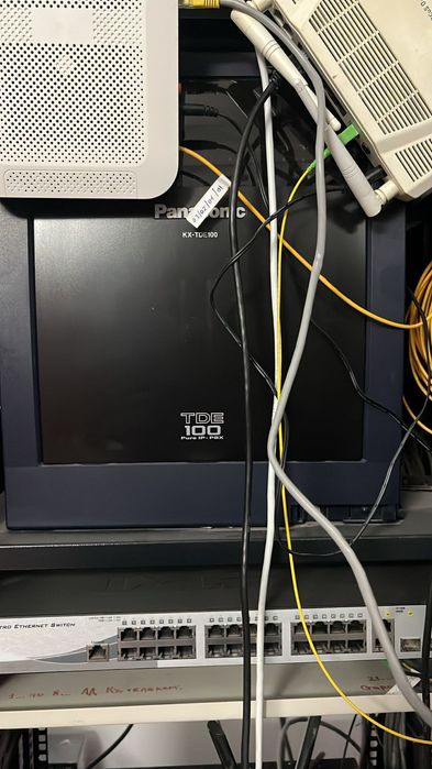 Panasonic KX-TDE100 Мини АТС