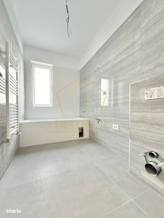 Apartament cu 2 camere, 54 mp utili la parter finalizat la asfalt in G