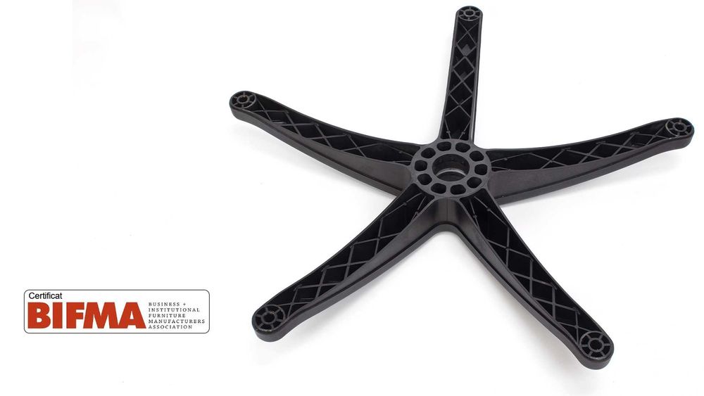 Scaun de Birou, Dr.Home Pixy XL, Suport Lombar, Tetiera, Mesh - Negru