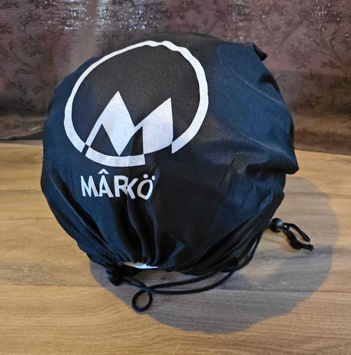 Casca moto MARKO Full Moon vintage classic XL crem Made In France
