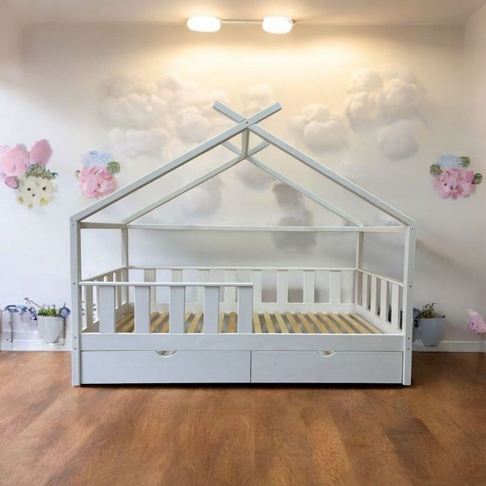 Детско легло - къщичка, тип Монтесори