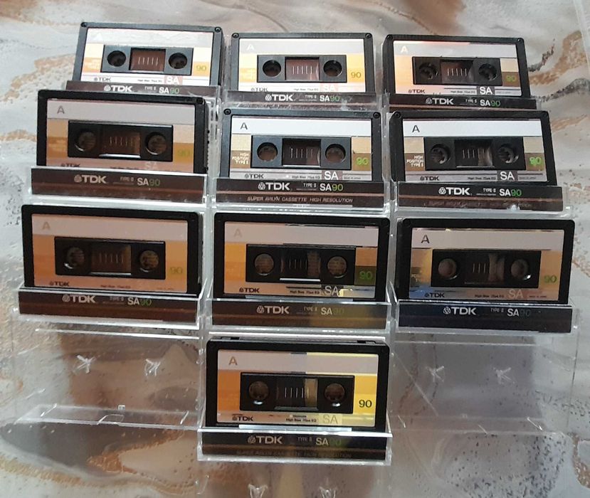 Аудио касети TDK SA - 90 мин./Gold /- хром