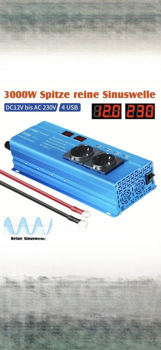 Invertor 12v 220v 1.5kw