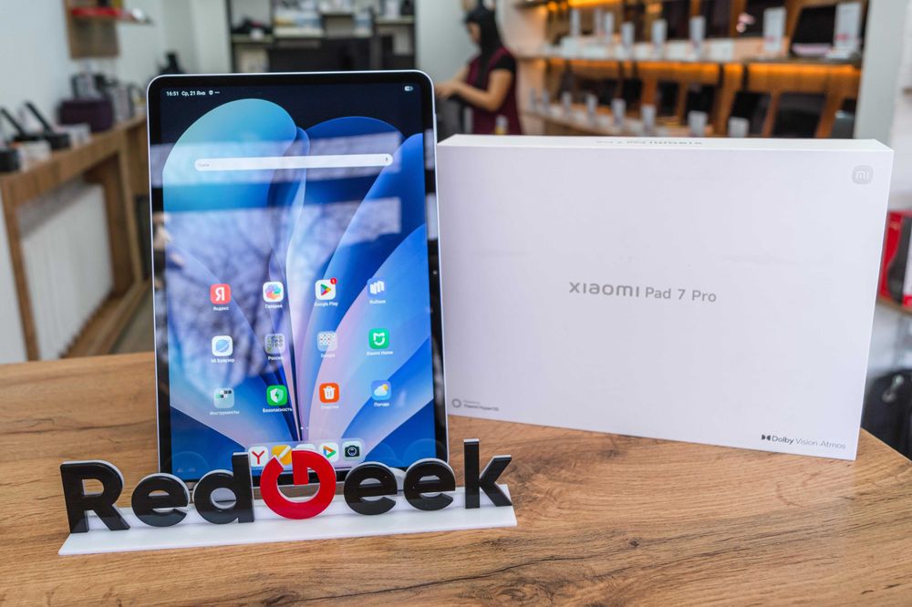Новый Xiaomi Pad 7 Pro Blue 8 /256gb Распечатанный Магазин Red Geek
