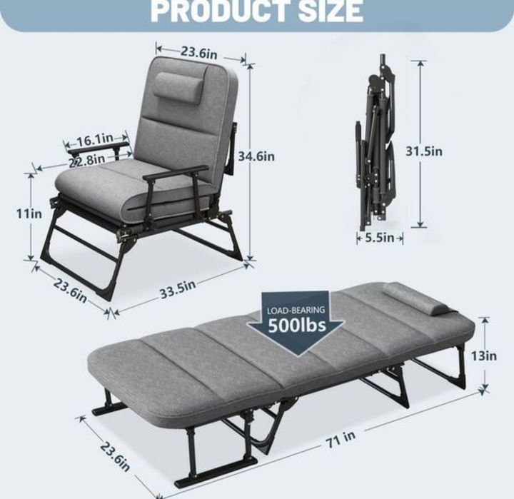 Раскладушка Кресло