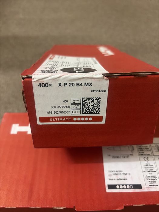 Пирони Hilti BX4 X-P 20mm