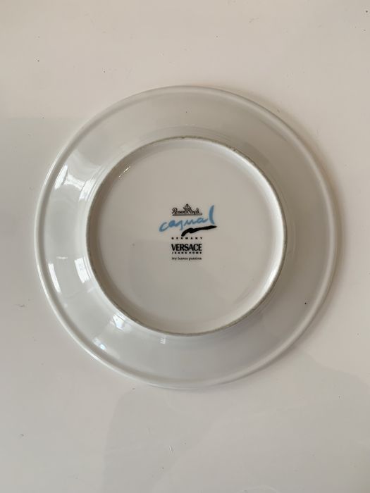 Set mic dejun, 2 farfurii Versace