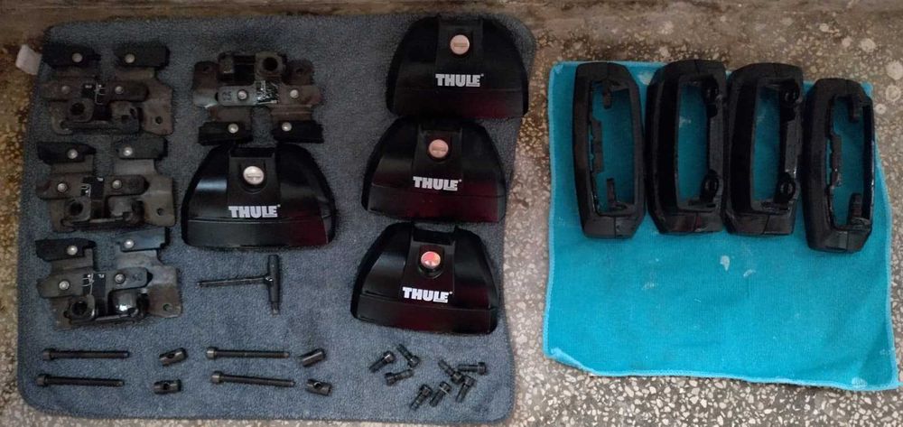 Set bare Thule (WingBar Evo 711200, Rapid System 753, XT 3017)