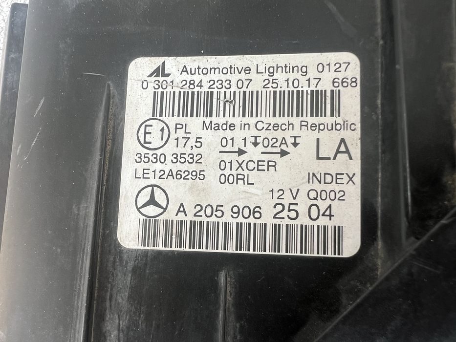 Far stanga Mercedes C Class W205 Full Led LHP Original Europa