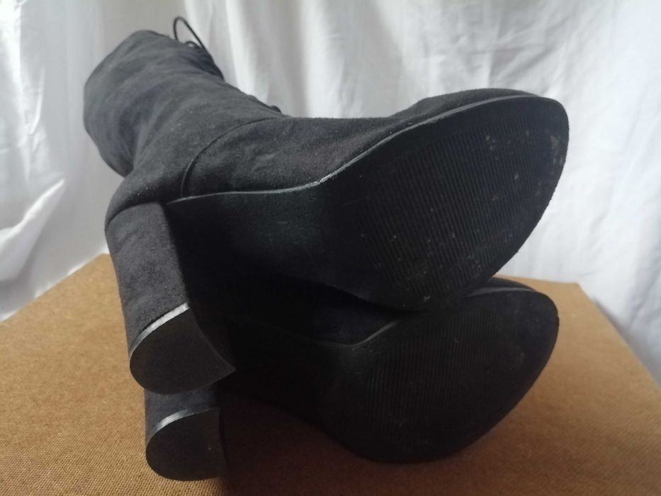 № 41 дамски ботуши с висок ток и връзки WILD DIVA