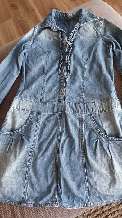 Дънкова рокля 9-12 год. BENETTON