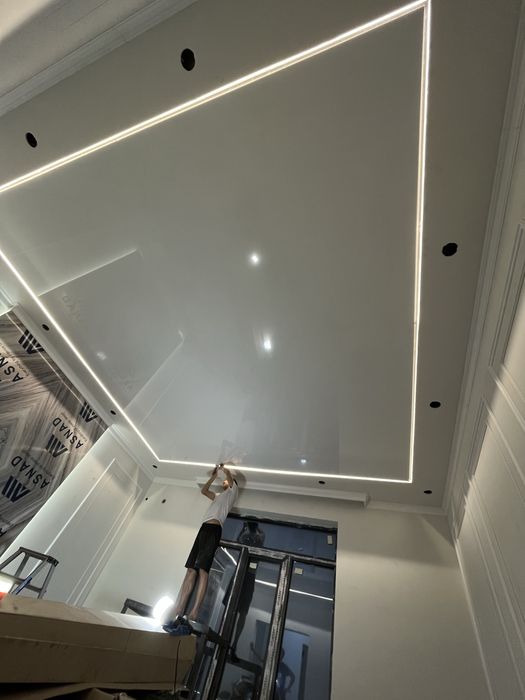 Натяжные потолки