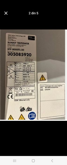Invertor panouri solare