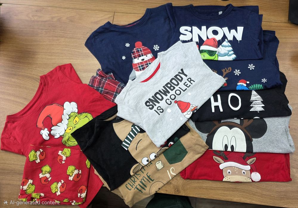 Lot haine model Craciun marime 110