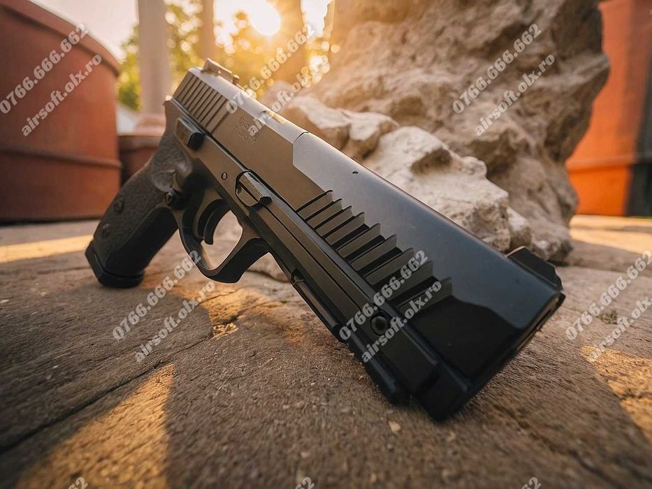 Pistol *HDP 50 ~ 25 JOULI* Pusca +BONUS airsoft (PUTERNIC) Full Metal