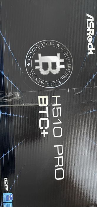 Материнская плата ASRock H510 PRO BTC+