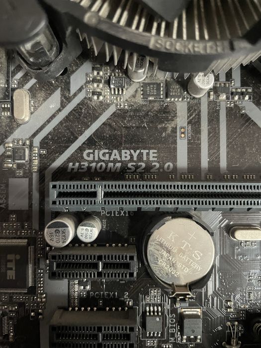 Материнка H310M и процессор i3-9100f + кулер