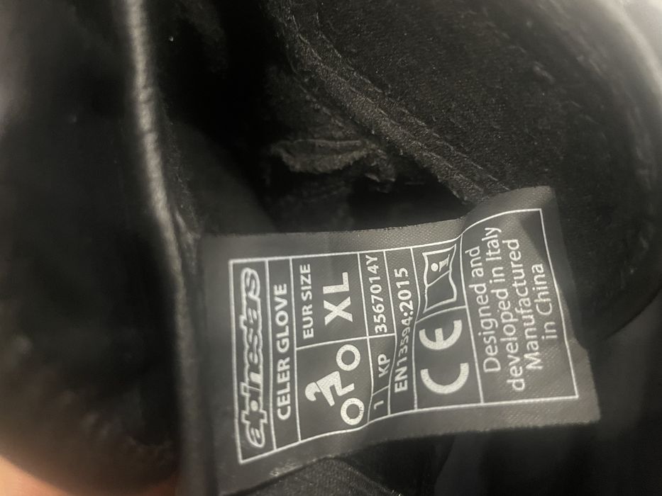 Alpinestars кожени ръкавици