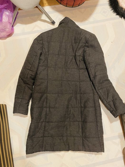 Geaca palton iarna H&M gri dama S/34