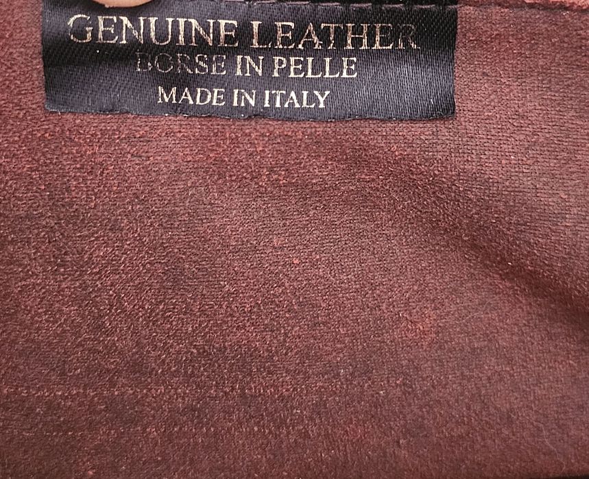 Geanta damă noua din piele naturala Made in Italy