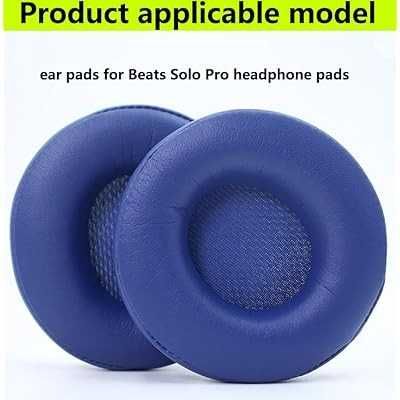 Set 2 bureti pentru casti Beats Solo Pro, On-Ear, Spuma cu memorie