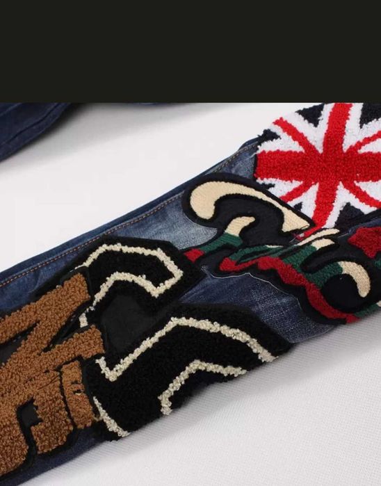 BiePa Jeans(мъжки хип-хоп дънки+елек)