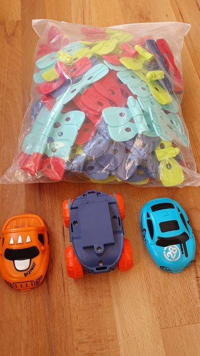 Гибкий автотрек 92 детали б/у