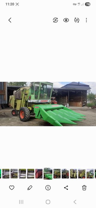 combină claas mercator