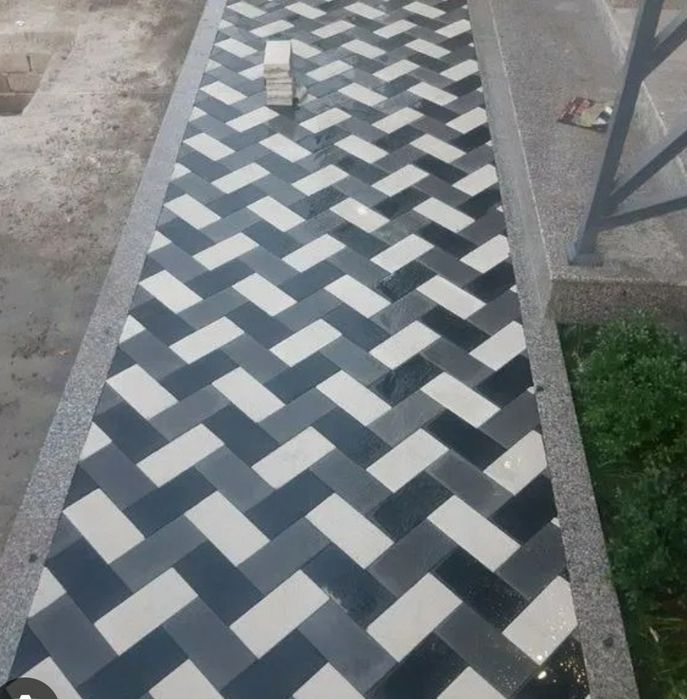 Брусчатка,  тротуарная плитка.