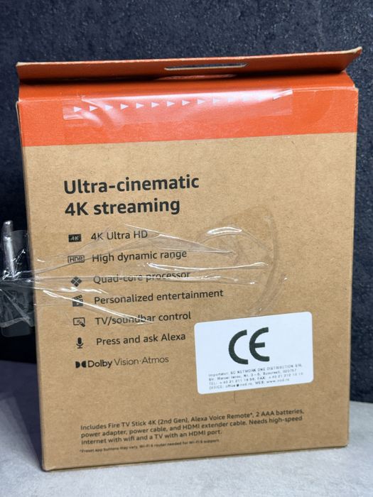 Amazon Firestick 4K Plus Generația 2, streaming 4K